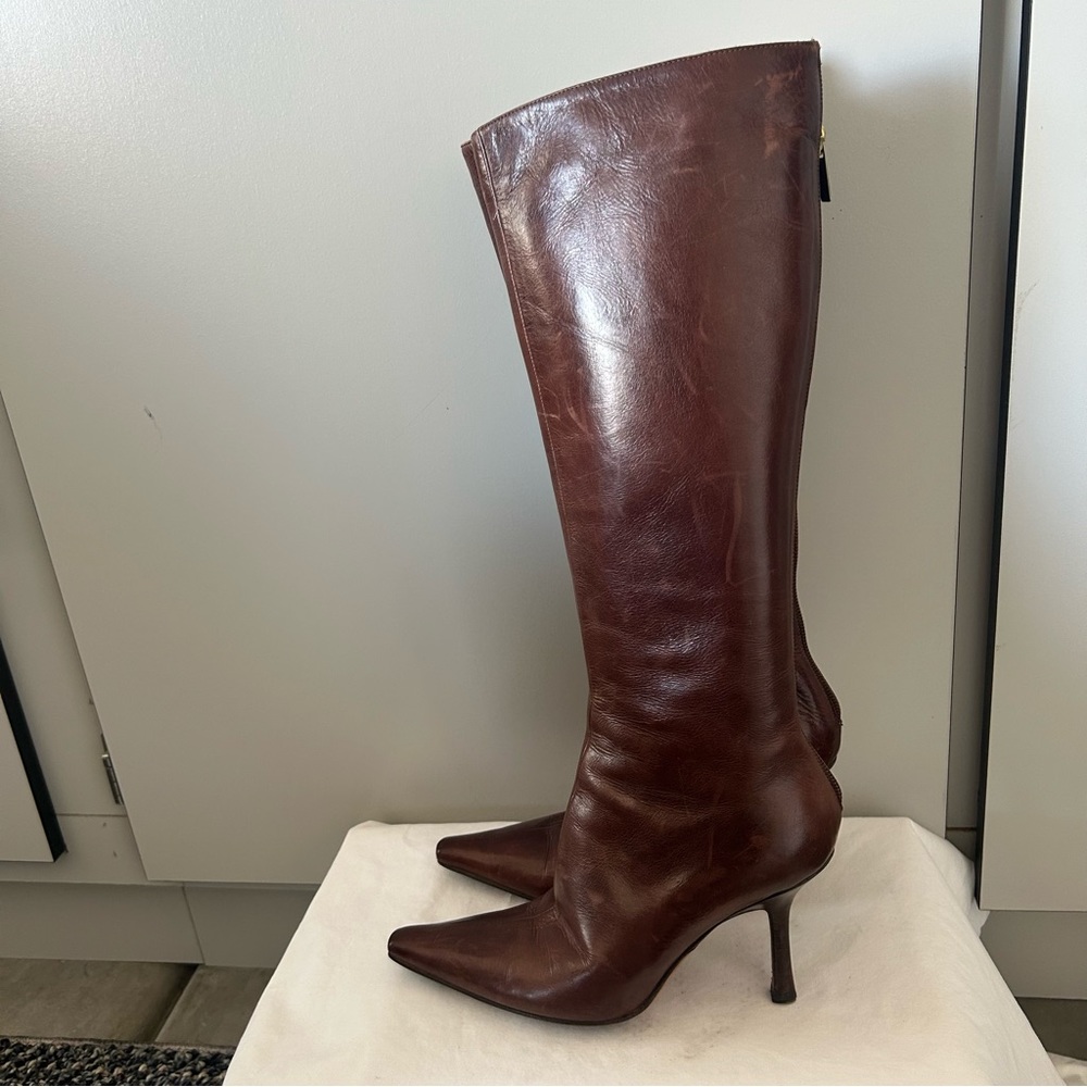Leather Jimmy Choo Boots